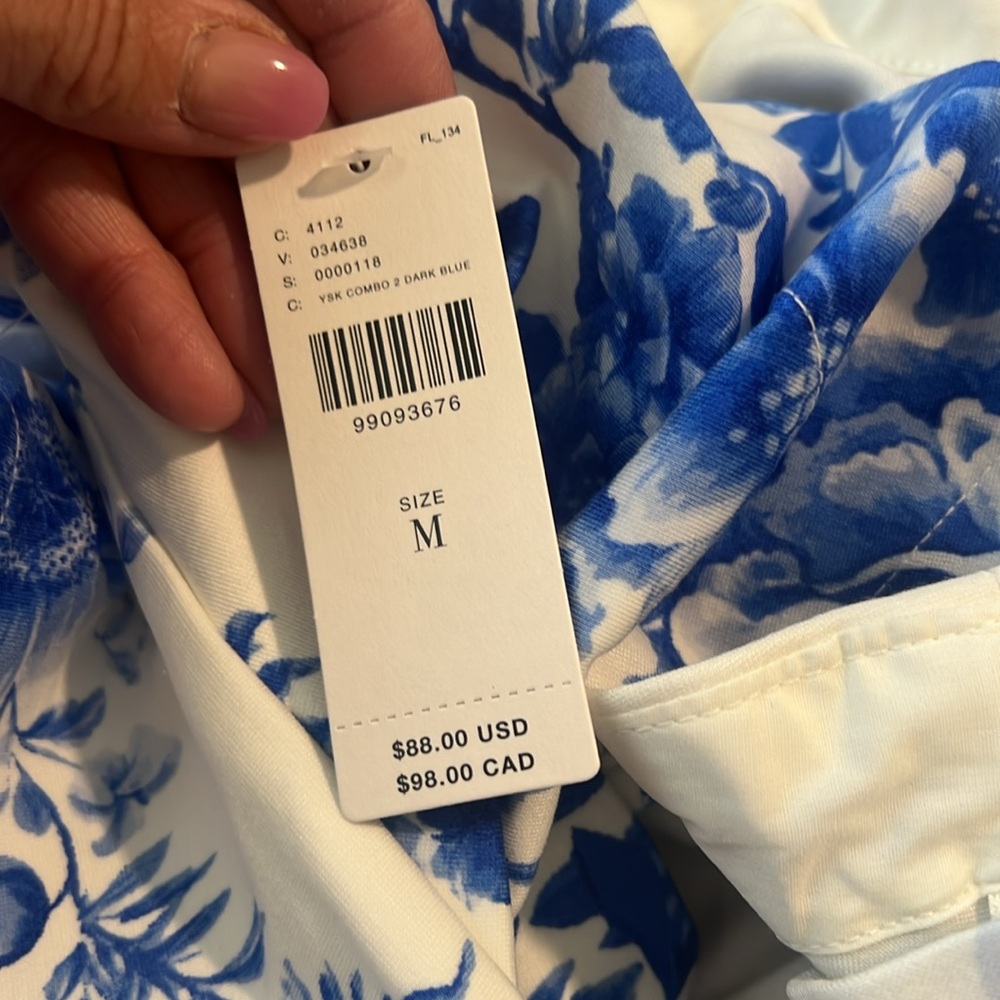 Maeve Square-Neck Peplum Tank Top - Picture 3 of 6